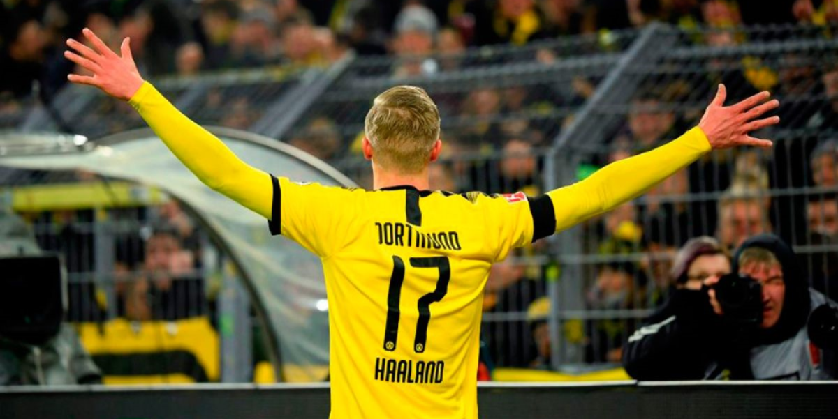 Los números ‘bestiales’ de Erling Haaland a sus 20 años