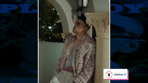 Bad Bunny posa para Playboy