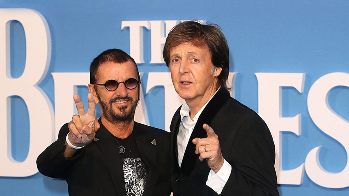 Ringo Starr y Paul McCartney graban tema inédito