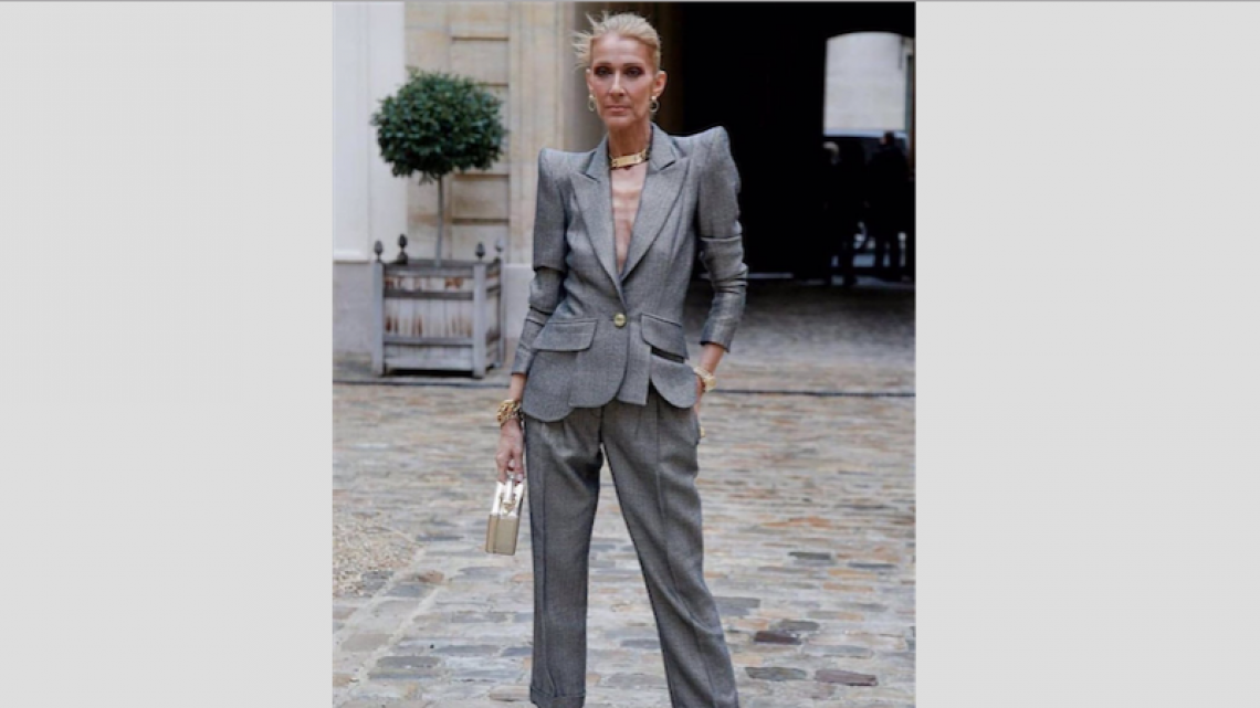 La extrema delgadez de Céline Dion