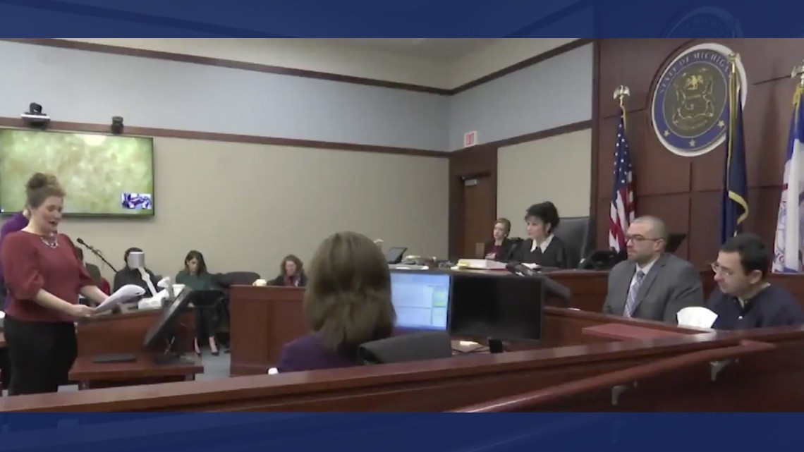Condenan a 175 años en prisión a Larry Nassar