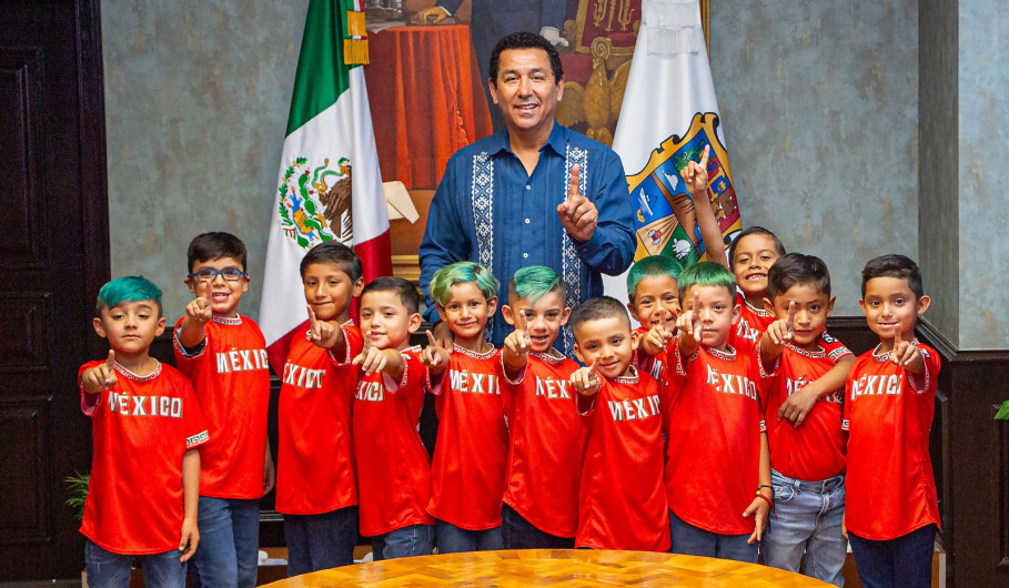 Es Matamoros semillero de deportistas: Mario López, al felicitar a campeones categoría premoyote