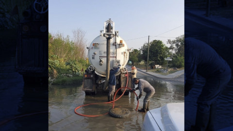 Llevó COMAPA trabajos de sondeo y reparación a Jarachina Norte