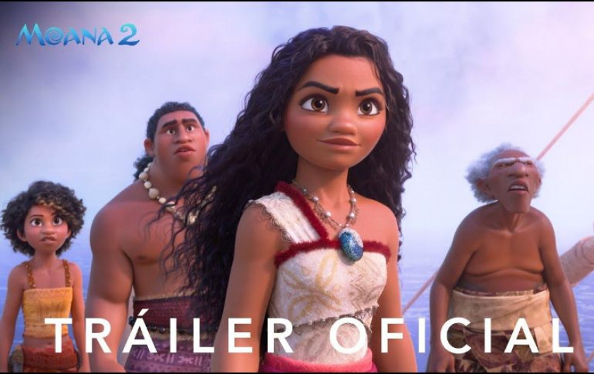 Disney estrena tráiler oficial de 'Moana 2'