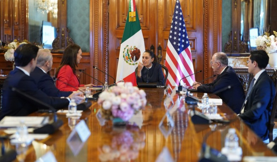 Sheinbaum se reuné con Brooke Rollins, prioriza reapertura de frontera al ganado