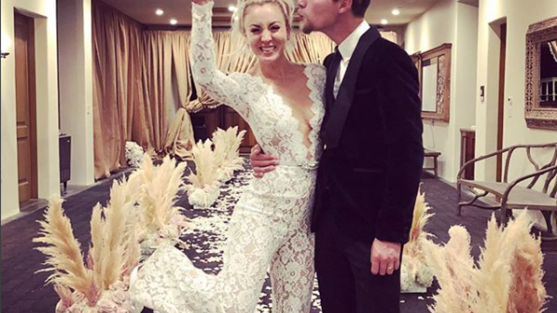 Kaley Cuoco se casa con el multimillonario Karl Cook