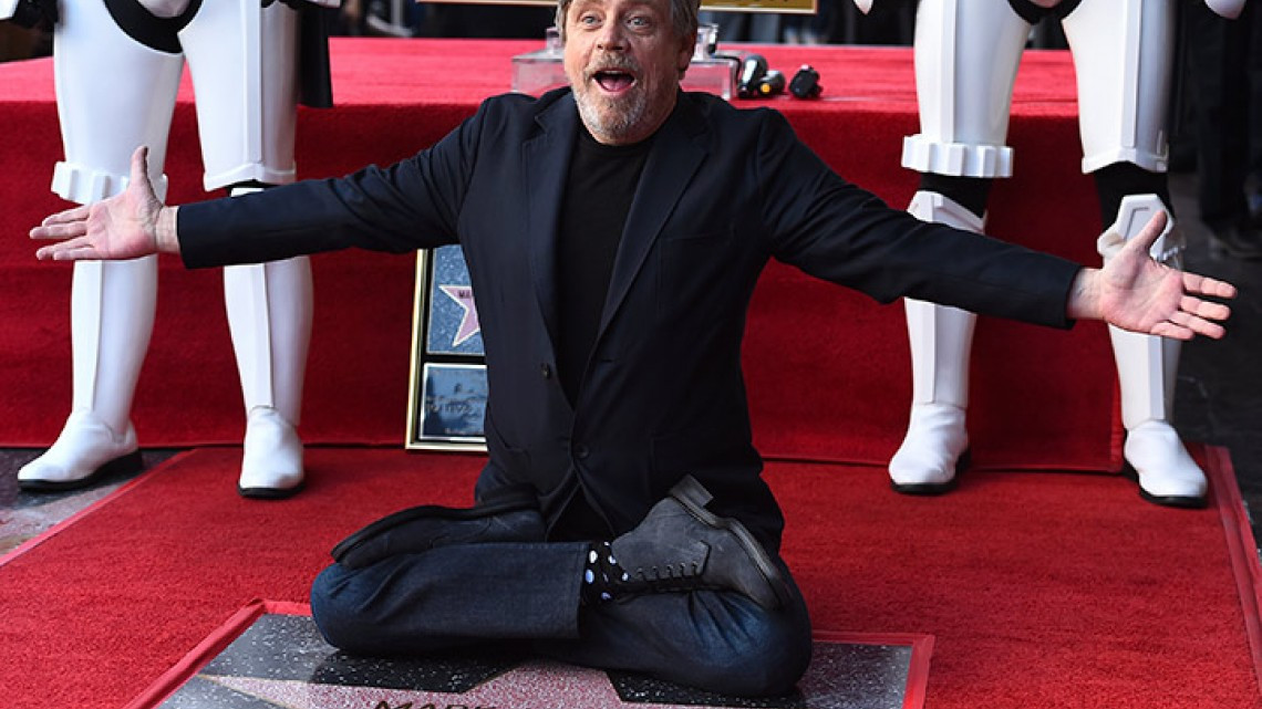 Devela Mark Hamill estrella en Hollywood