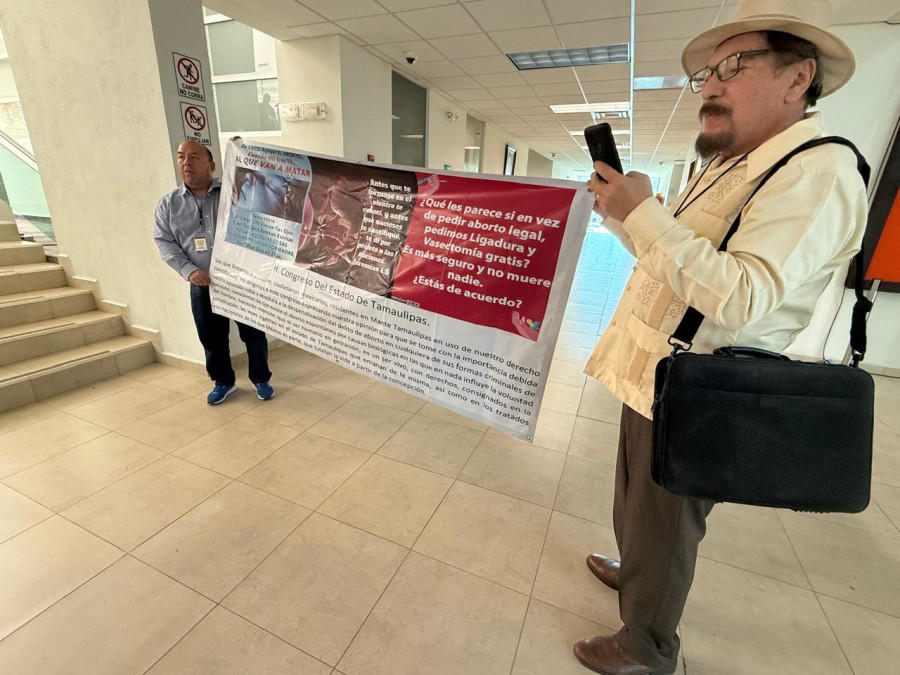 Abogados y pastores en El Mante se oponen a legalizar el aborto