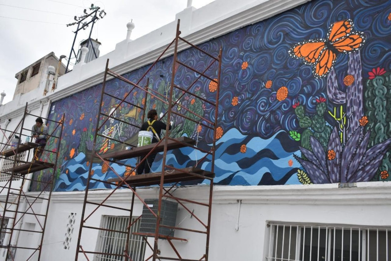 Artistas pintarán 14 murales en el centro histórico 