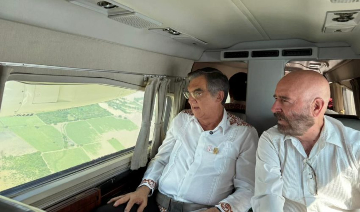 Américo Villarreal supervisa creciente del río Pánuco; Tamaulipas, en alerta preventiva