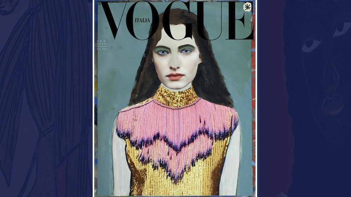  Vogue Italia lanza edición especial con portadas ilustradas