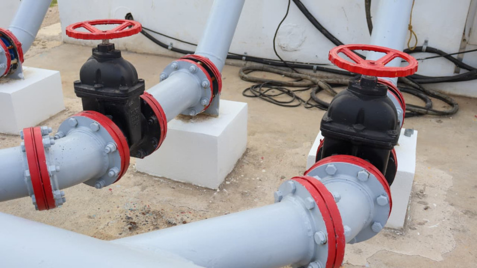 Supervisó Alcalde Carlos Peña Ortiz estaciones de bombeo de agua residual y potable en Riberas del Carmen