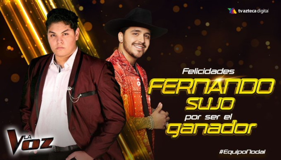 Fernando Sujo, el gran ganador de ‘La Voz México 2020’