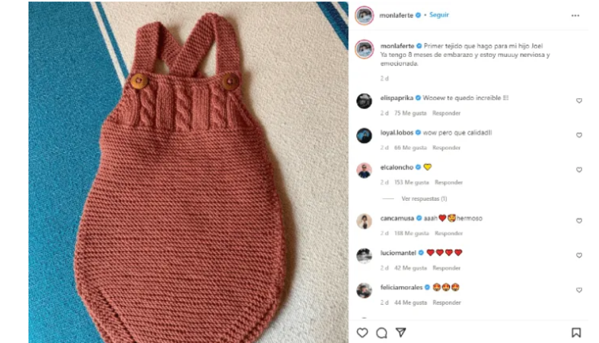 Revela Mon Laferte sexo y nombre de su bebé