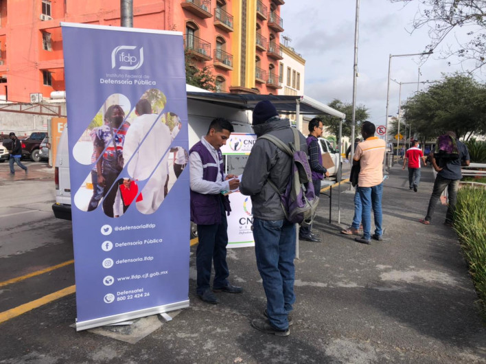 Defensora Pública y CNDH ofrecieron atención legal gratuita 