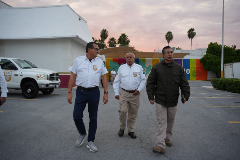 Supervisan nueva estación migratoria en Reynosa