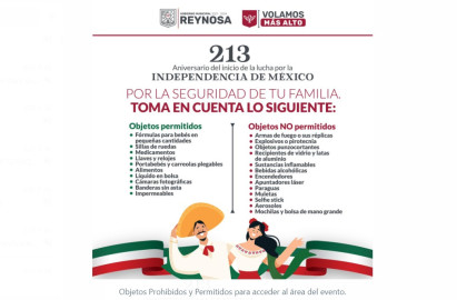 Despliegan autoridades operativo de seguridad por Fiestas Patrias 