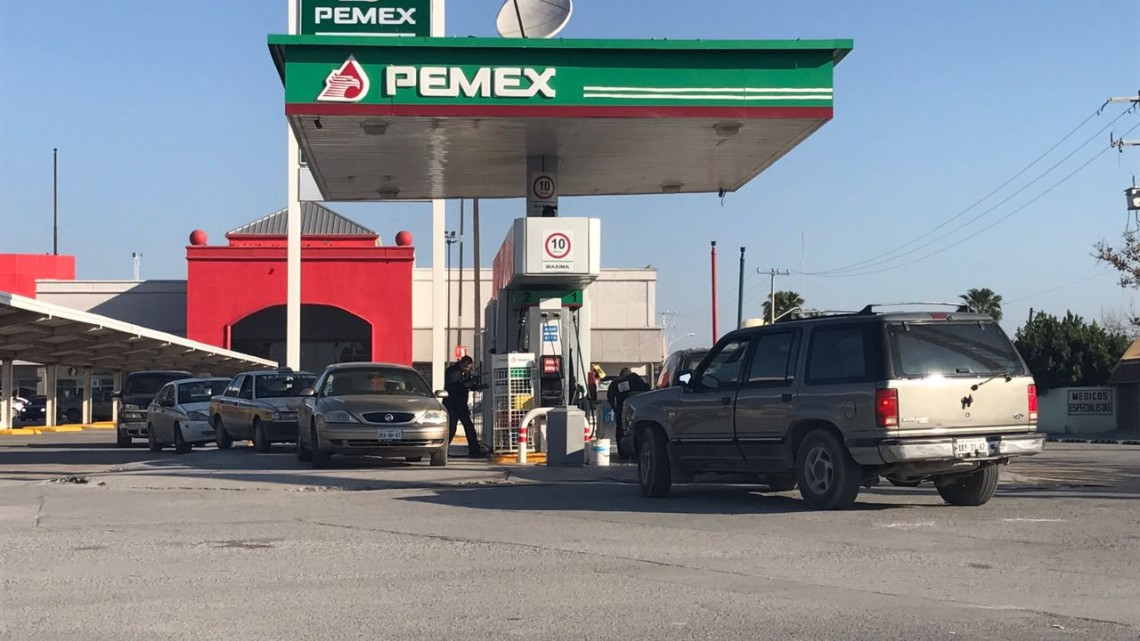 Cierran 189 gasolineras en Reynosa, Río Bravo y Matamoros