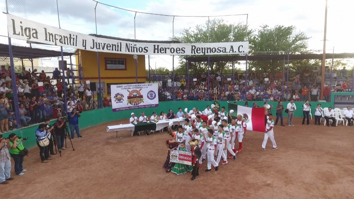 Inauguran Serie Latinoamericana de Beisbol Reynosa, México 2017 