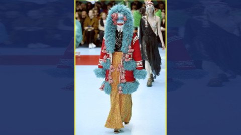 El desfile de Gucci que te dejará con la boca abierta