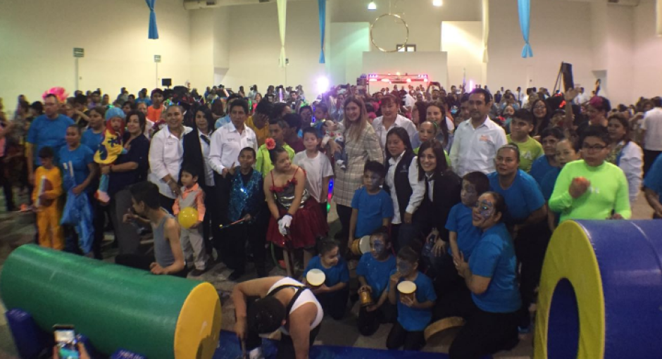 Refrenda Maki compromiso con pequeños con capacidades especiales