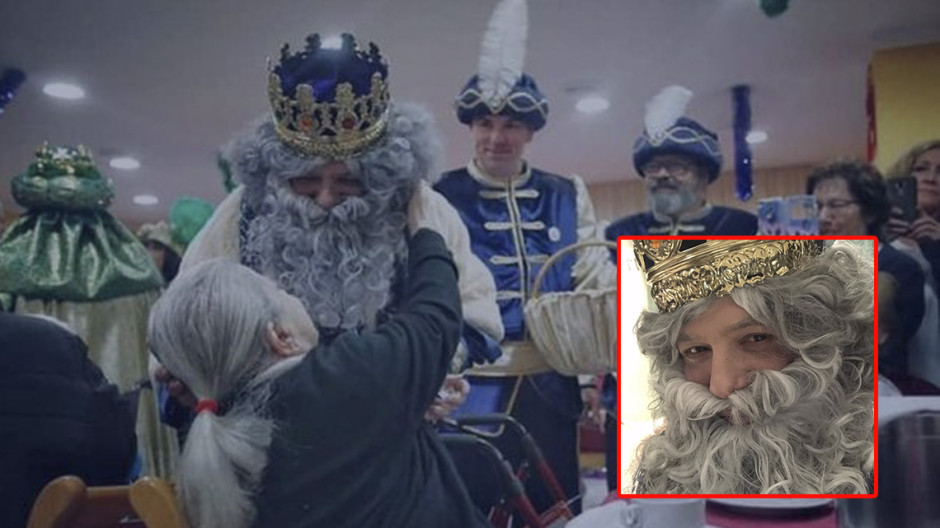 Alejandro Sanz se convierte en Rey Mago