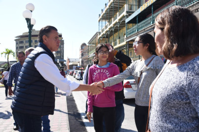 Refrenda Chucho Nader su compromiso de estar cerca de la gente