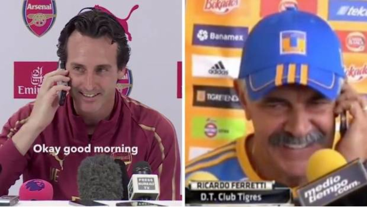 Técnico del Arsenal hace un `Tuca Ferreti´
