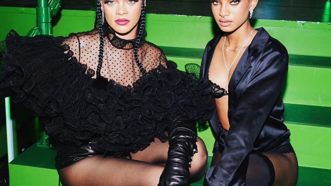 Rosalía y Rihanna conquistaron el desfile de lencería de Savage x Fenty 