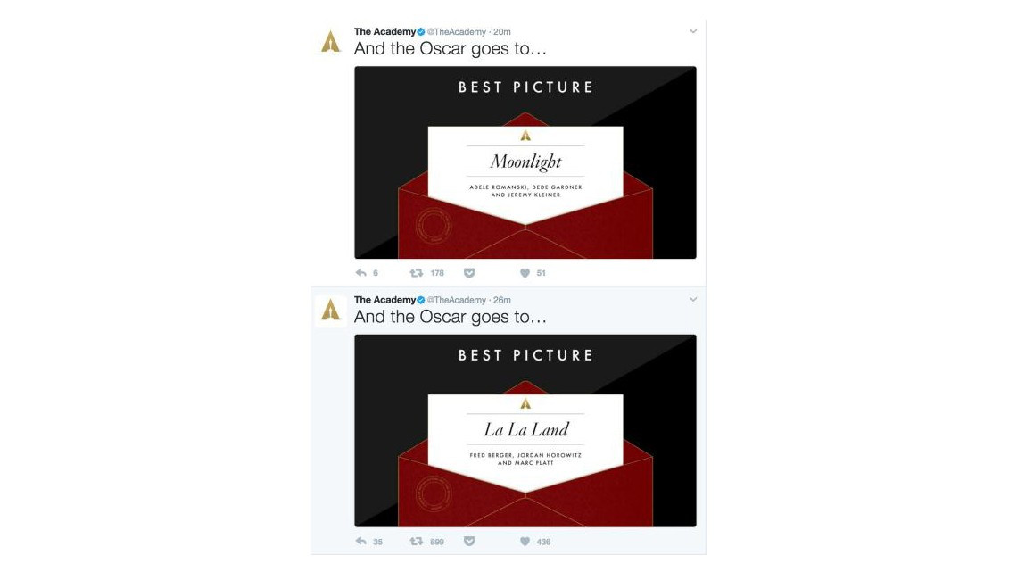 Los memes tras error de los Oscar 2017