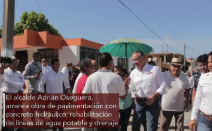 Continúan obras pavimentación en Madero