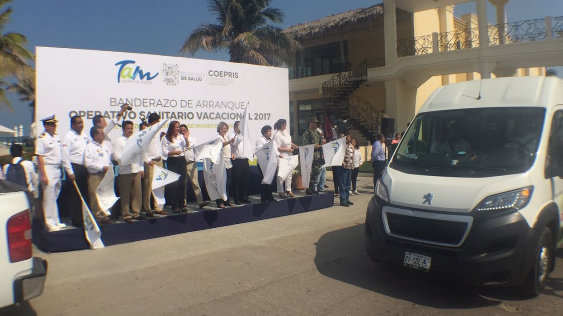 Arranca operativo sanitario vacacional 2017 en playa Miramar