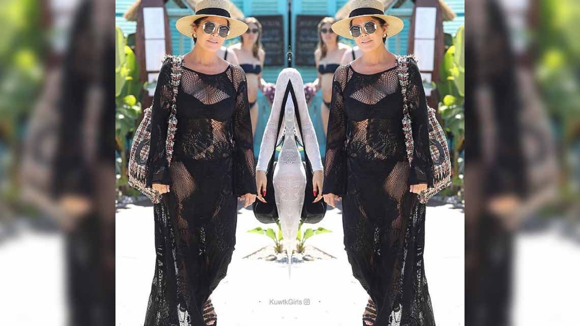 Kris Jenner derrama sensualidad y elegancia en yate