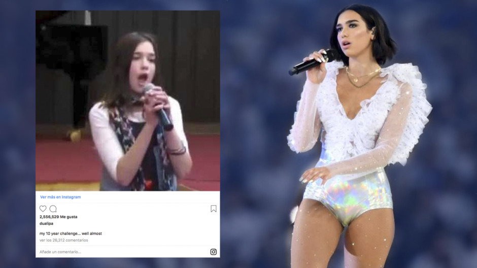Así era Dua Lipa hace 10 años