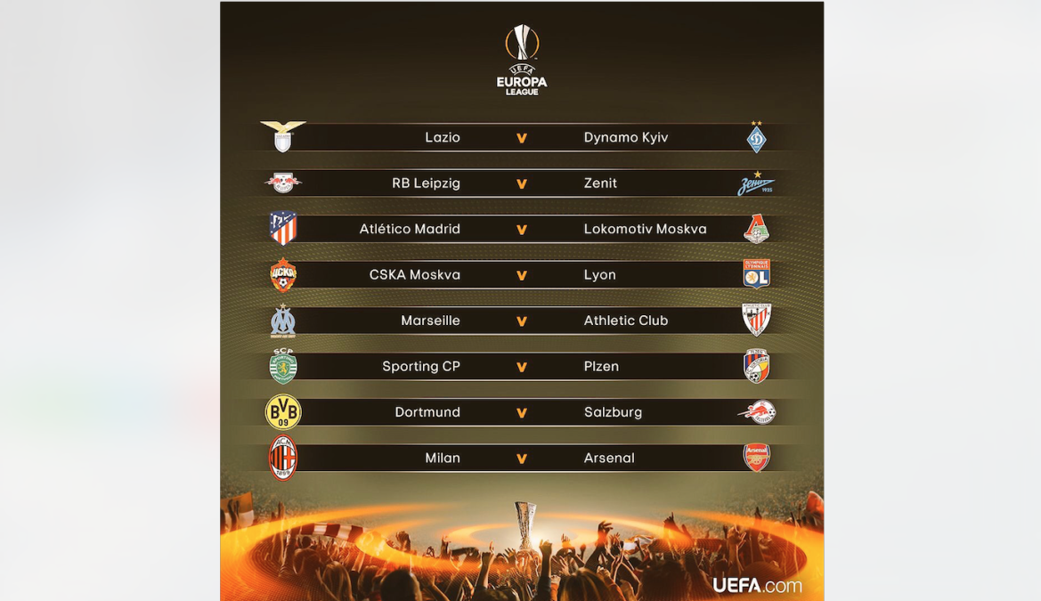 Así los octavos de final en la Europa League