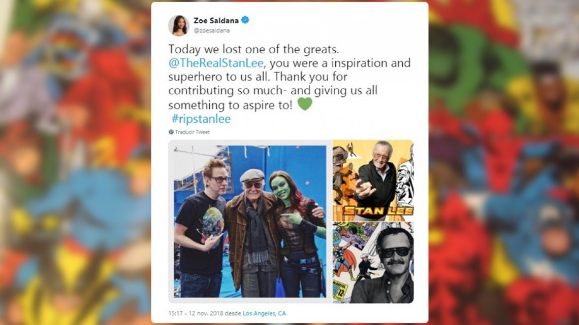 Famosos siguen recordando a Stan Lee