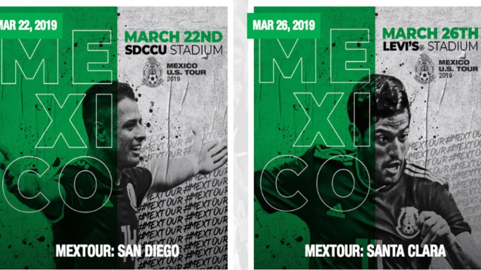 Los primeros amistosos del Tri este 2019