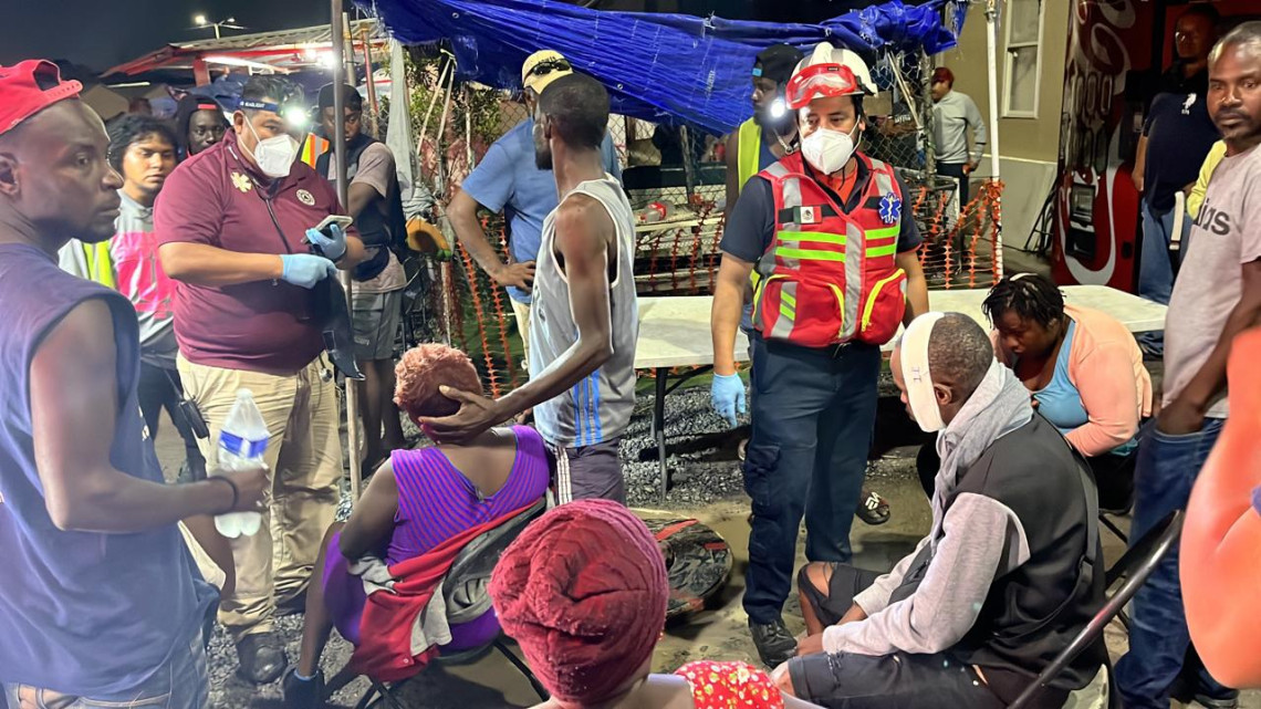 Despliegan servicios de auxilio  por granizada