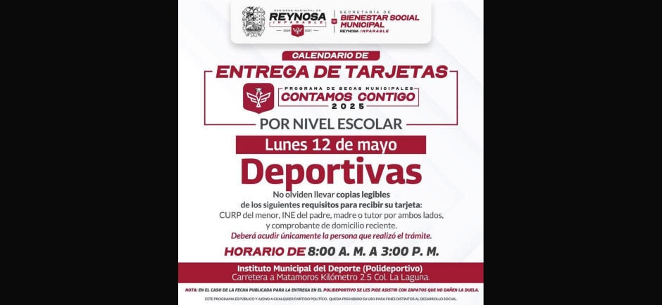 Entregará Carlos Peña Ortiz Becas Deportivas 