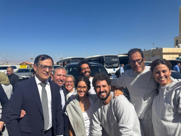 Mexicanas y Mexicanos de la Flotilla Global Sumud iniciaron su repatriación a México.