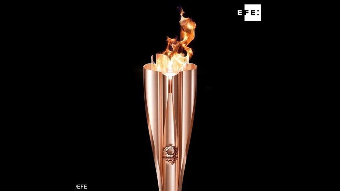 Así es la antorcha de Tokio 2020