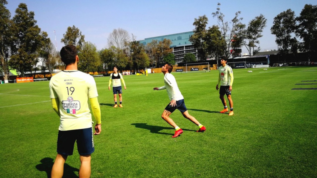 América ya se prepara para la ida de octavos de final 