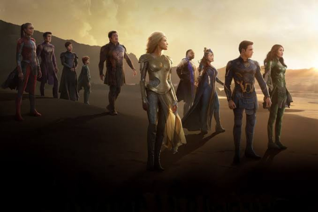 "Eternals" recaudó 69 mdd en su fin de semana de estreno