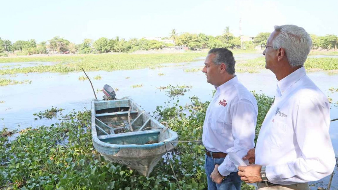 Supervisa alcalde avances en el Rescate Lagunario