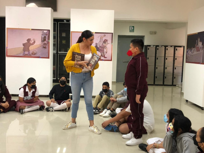Promueven lectura infantil con "La peor señora del mundo" 