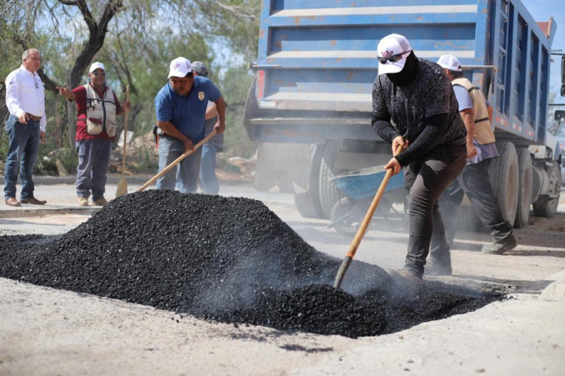 Supervisó Carlos Peña Ortiz Bacheo en colonia Lampasitos