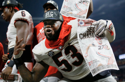 Georgia se lleva el Rose Bowl