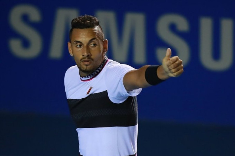Nick Kyrgios avanza a la final del Abierto de Acapulco