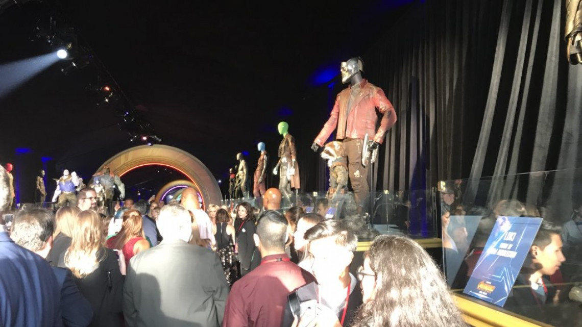 Los Avengers, de gala para la premier de 'Infinity War'