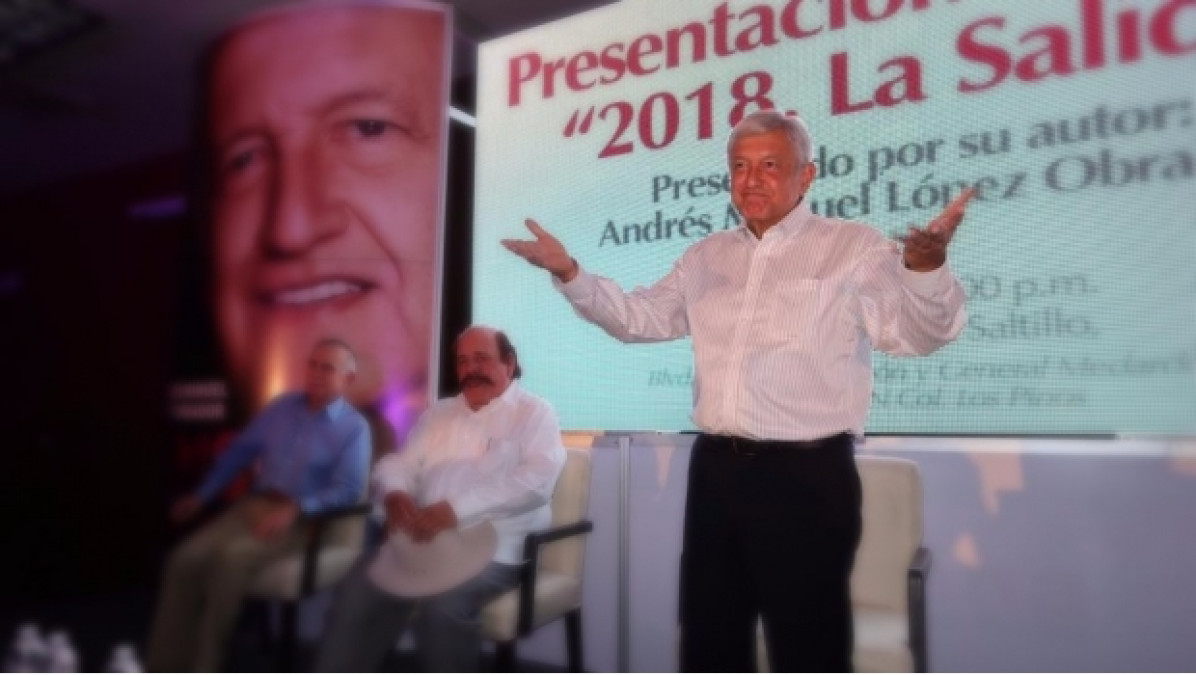 AMLO acusa a Zavala de buscar apoyo en EU contra la izquierda